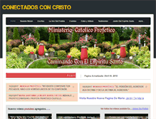 Tablet Screenshot of caminandoconelespiritusanto.org